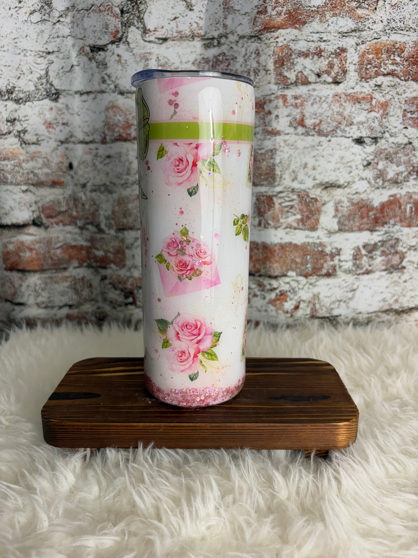 π Pink Diet Coke Sparkle β 20oz Tumbler with a Bow π