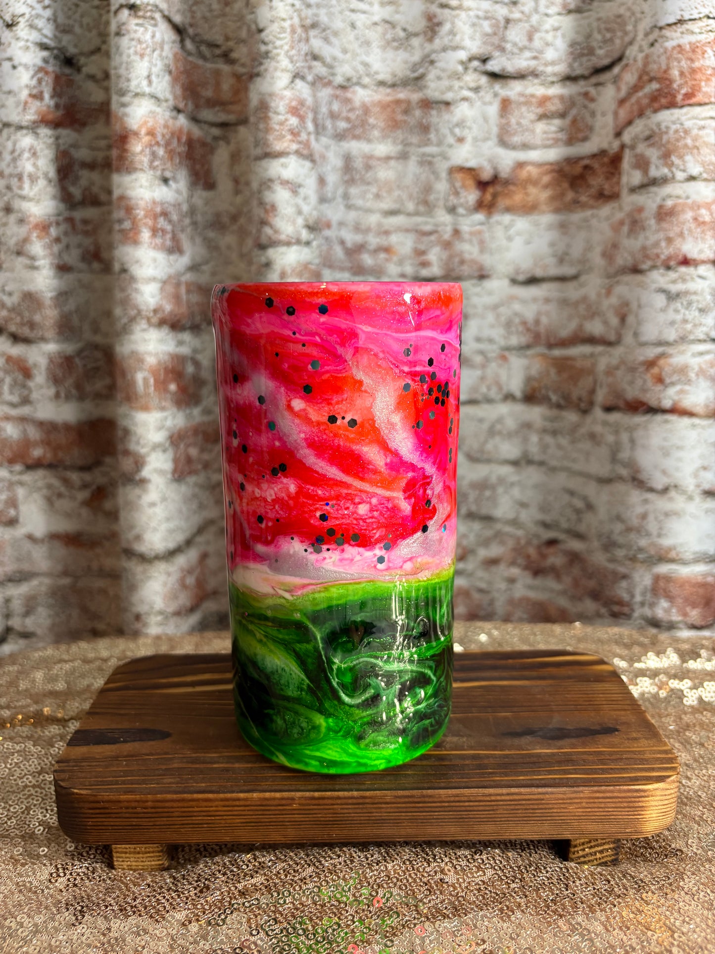 π One in a Melon β 12oz 4-in-1 Custom Can Cooler! π