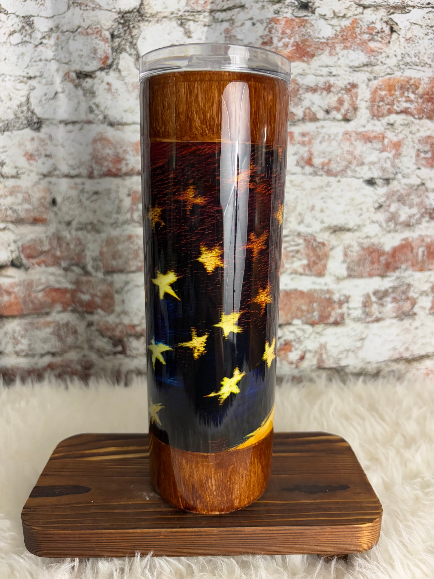 πΊπΈ Rustic Glory β 30oz Patriotic Stars Tumbler π