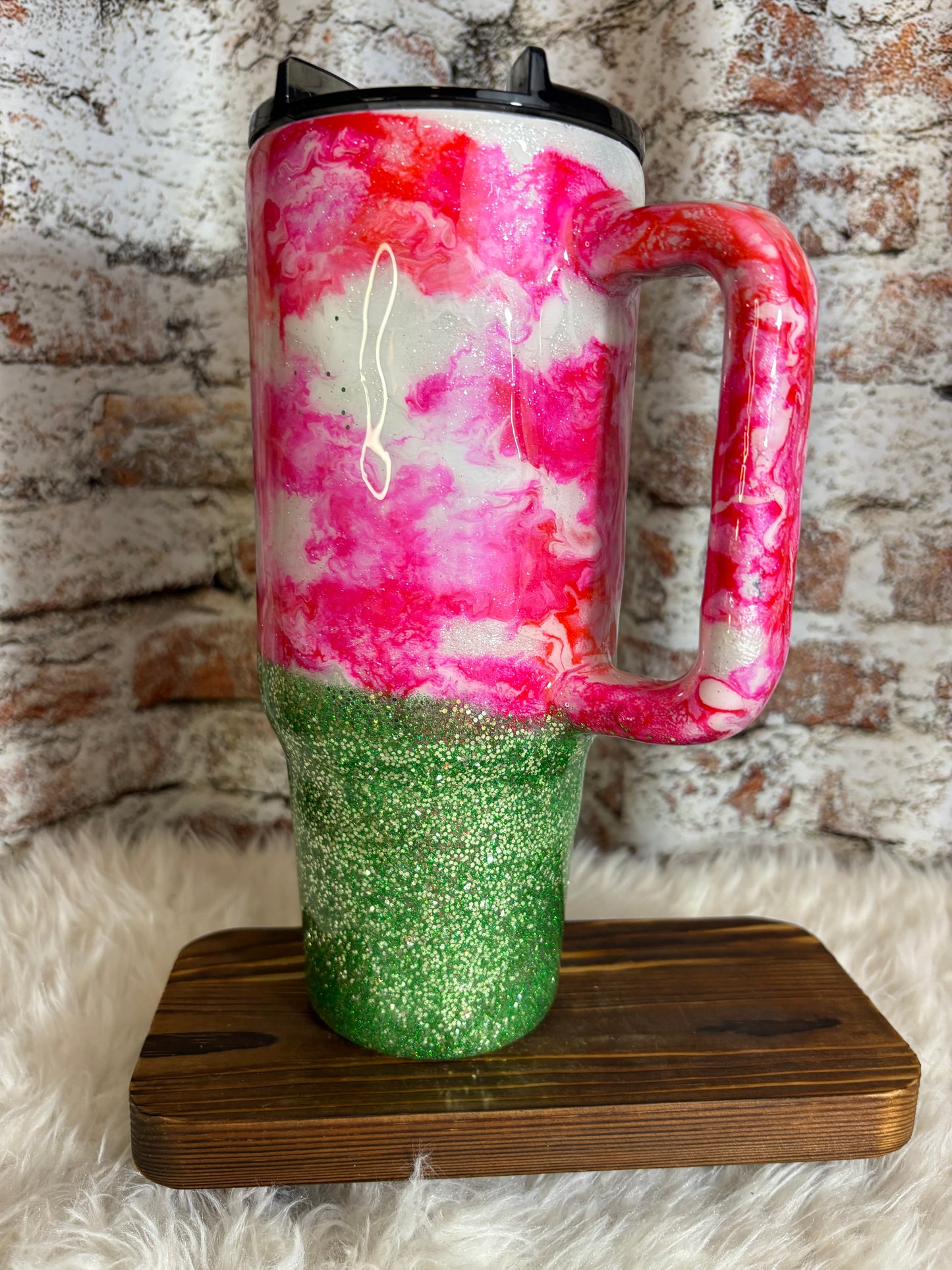ππ Summer Vibes Watermelon Tumbler β 40oz of Sweet Sunshine! β¨