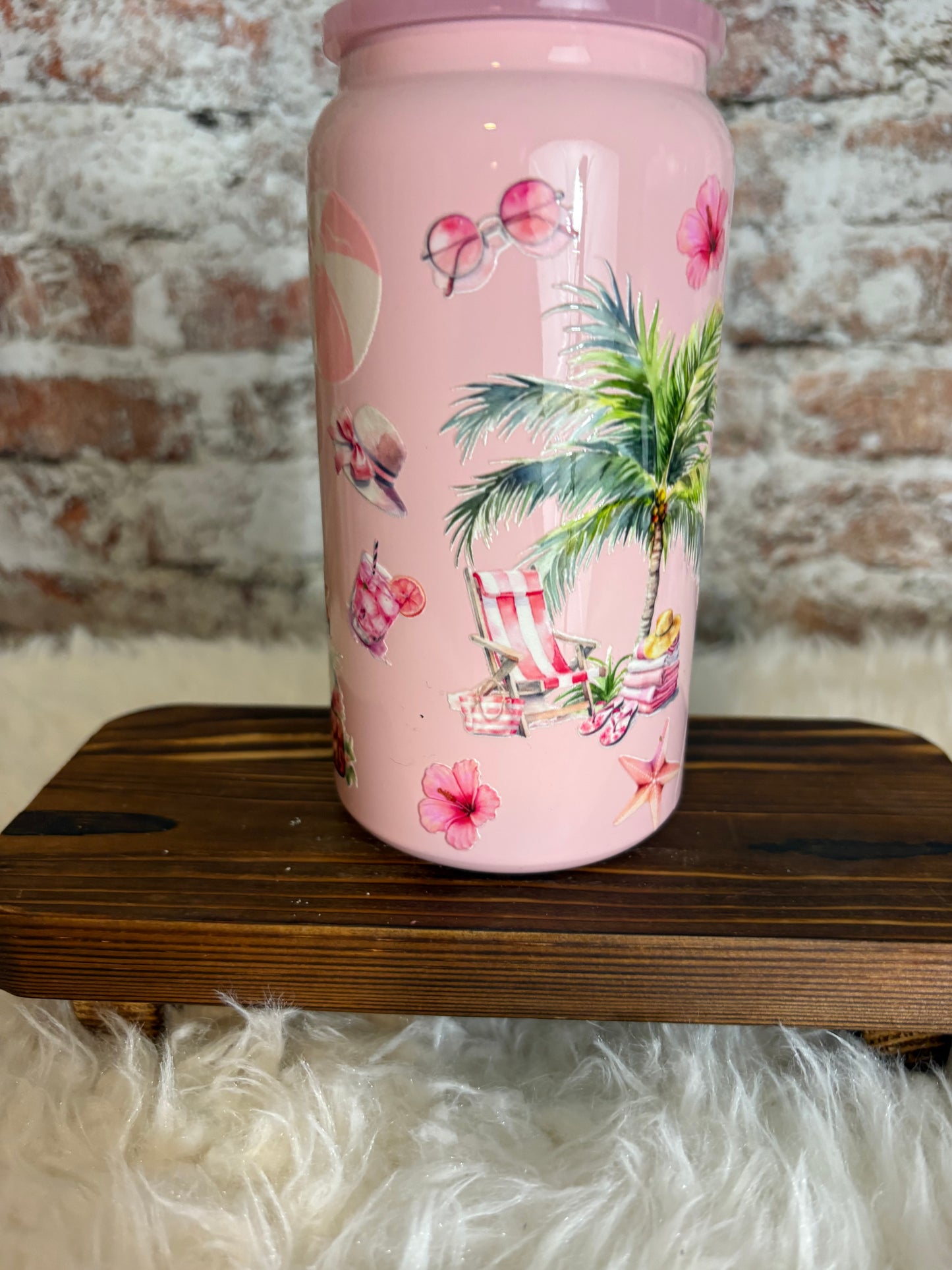 Chase the Sun – 16 oz Beach Day Dream Tumbler