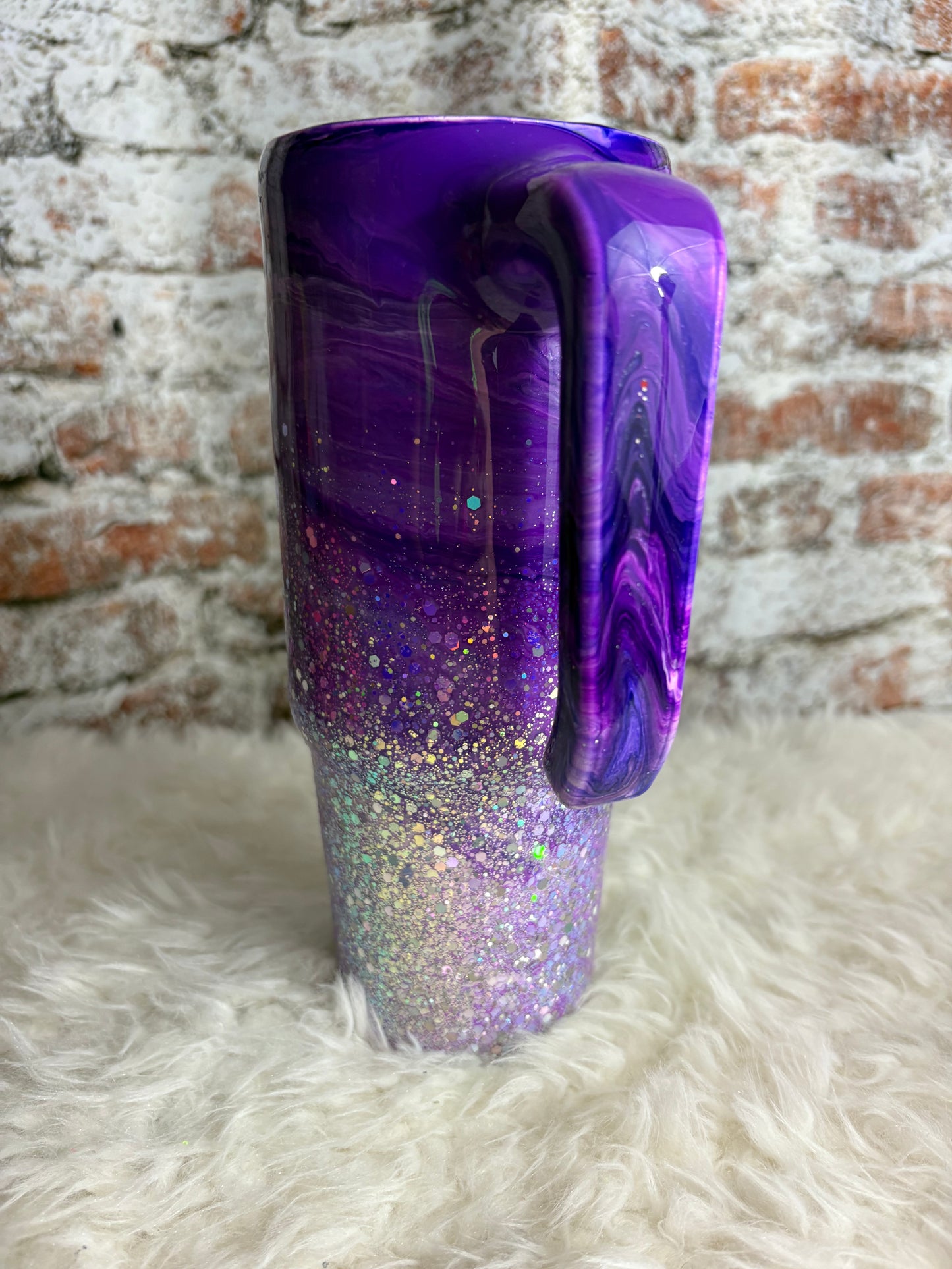 Purple swirl
