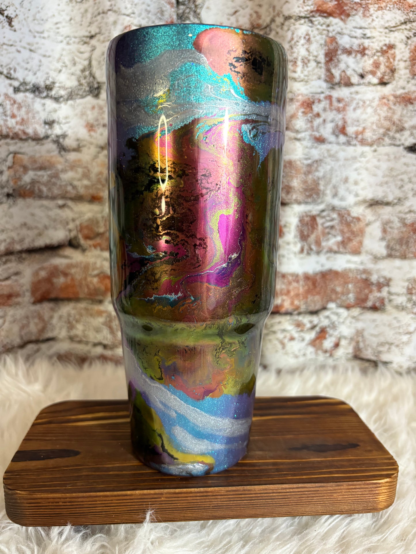 π€β¨ Oil Slick Magic Tumbler β 30oz of Iridescent Attitude ππ₯