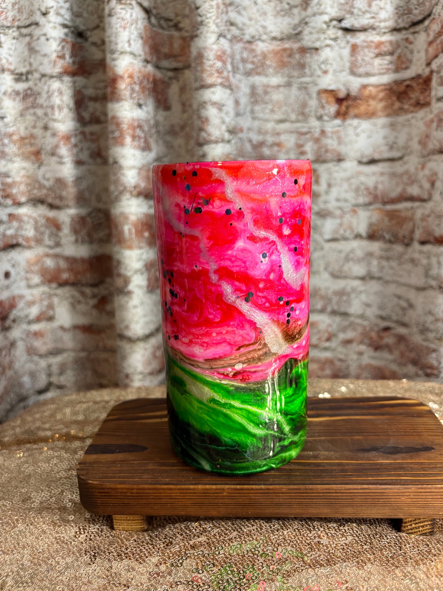 π One in a Melon β 12oz 4-in-1 Custom Can Cooler! π
