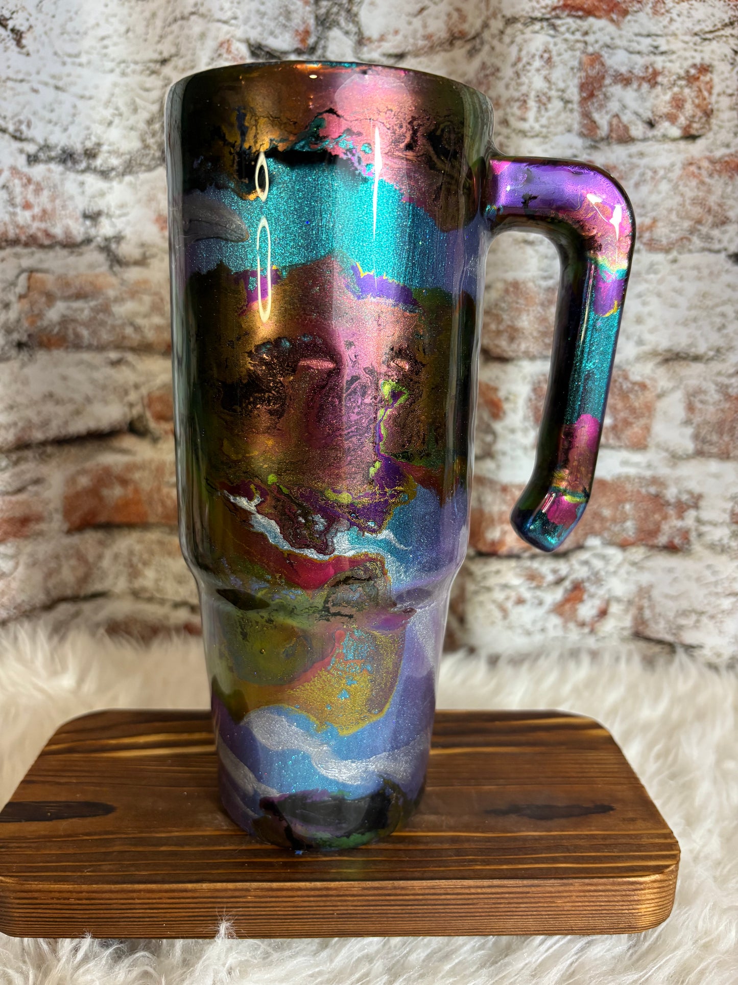 π€β¨ Oil Slick Magic Tumbler β 30oz of Iridescent Attitude ππ₯