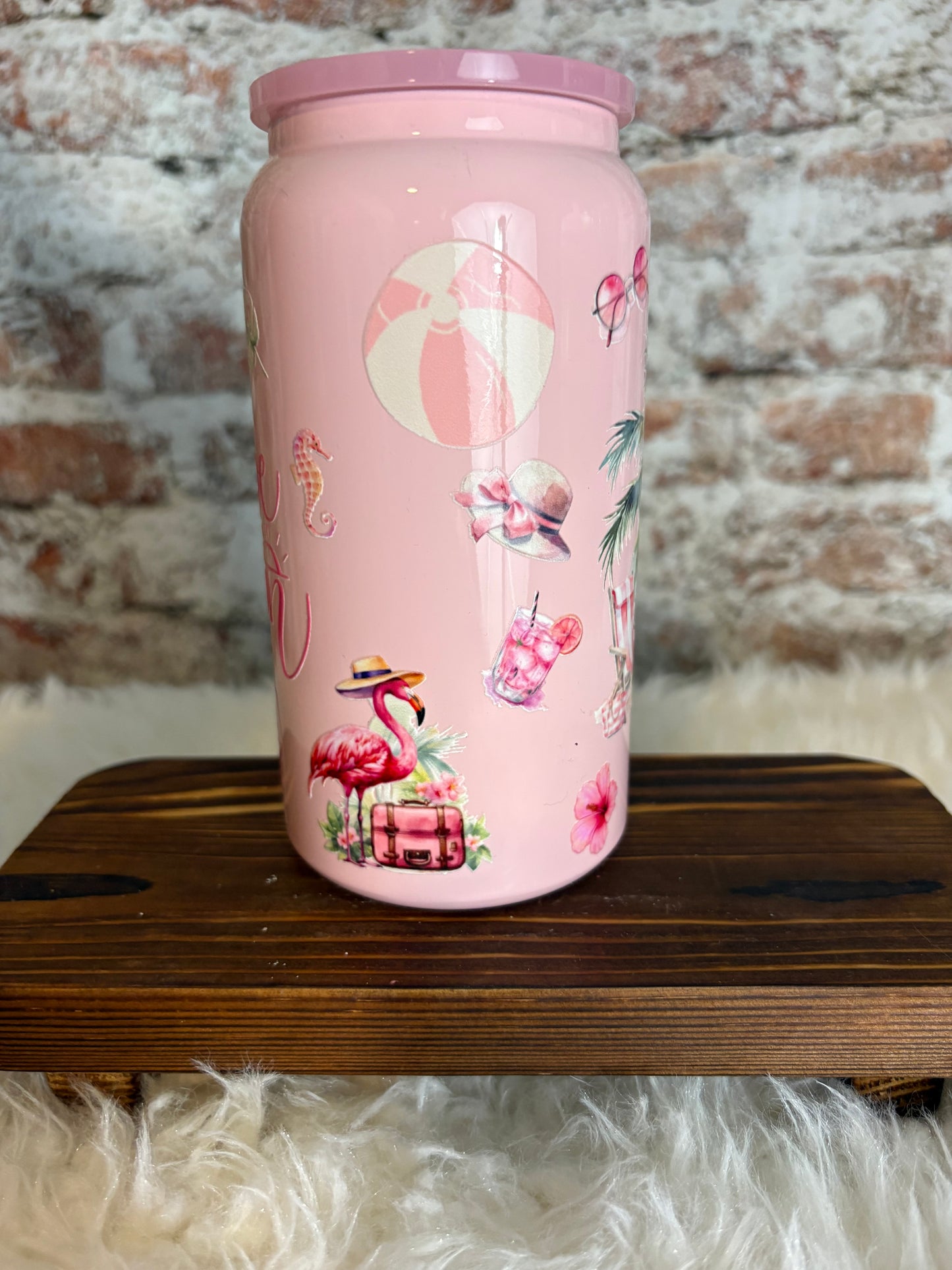 Chase the Sun – 16 oz Beach Day Dream Tumbler