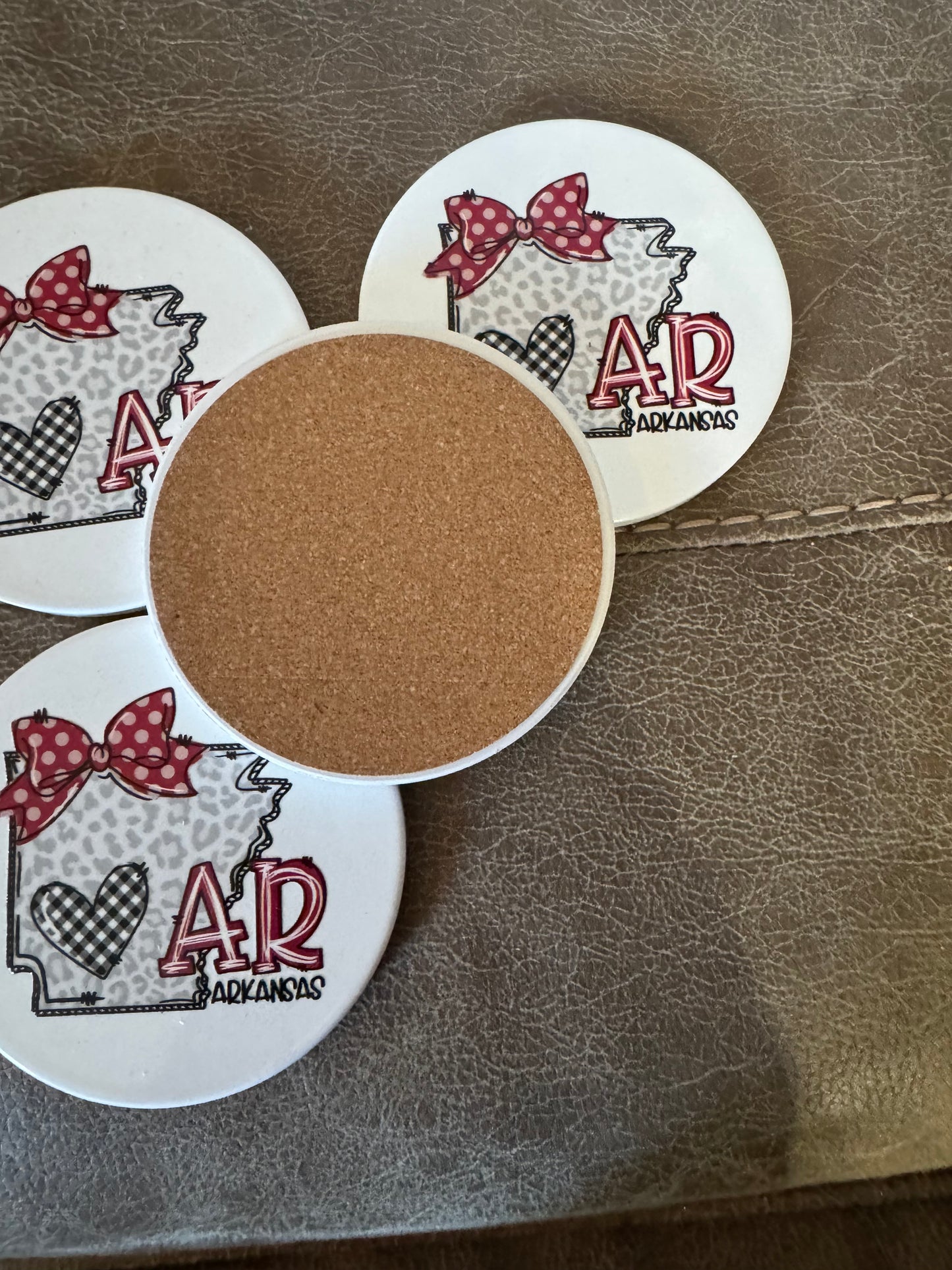 ā¤ļøš¤ Arkansas Love Coaster Set ā Set of 4 ā¤ļøš¤