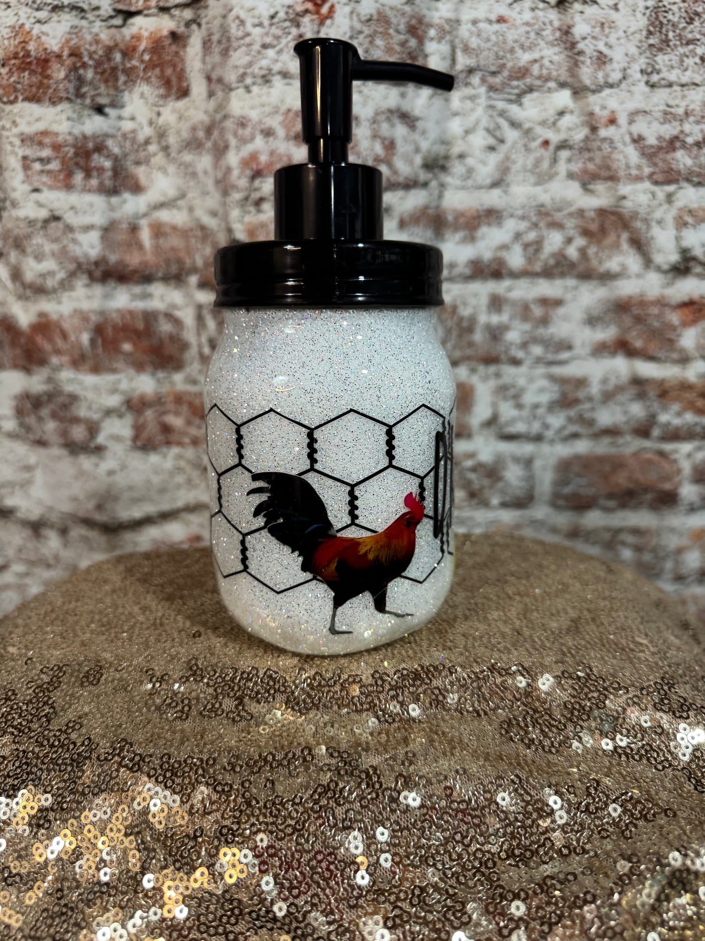 Chicken Dish soap dispenser