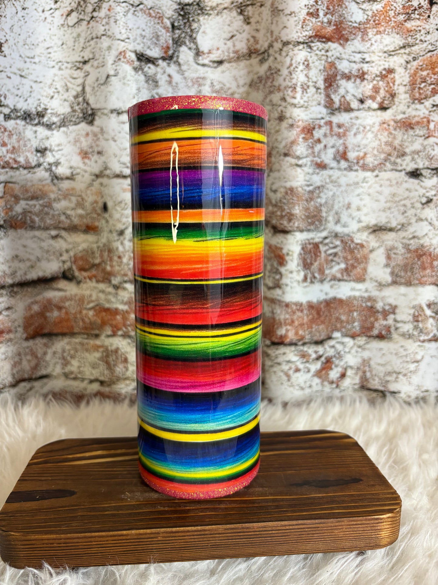 πβ¨ Serape Sunset Tumbler β 20oz | You Pick the Decal! ποΈ