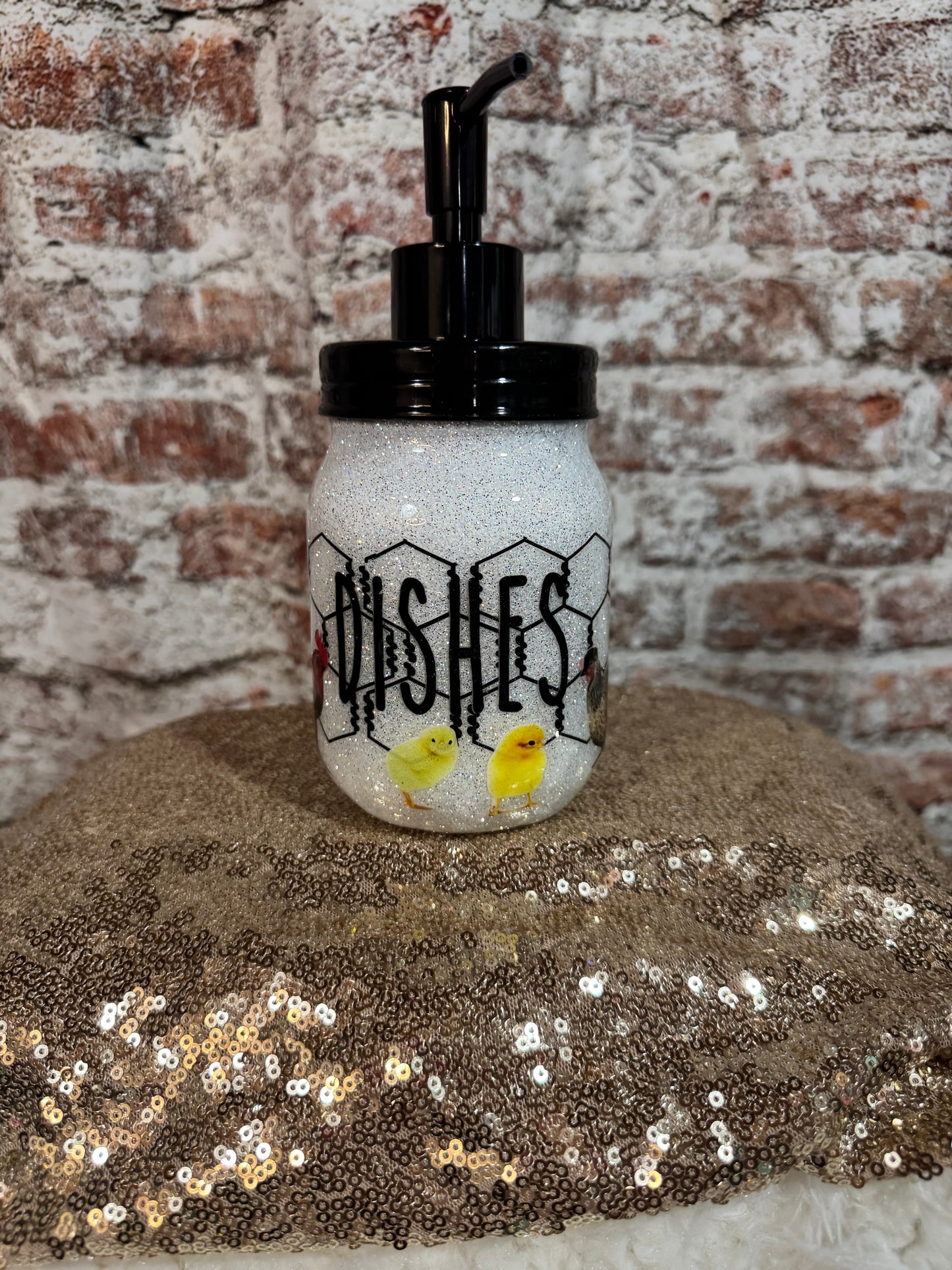 Chicken Dish soap dispenser