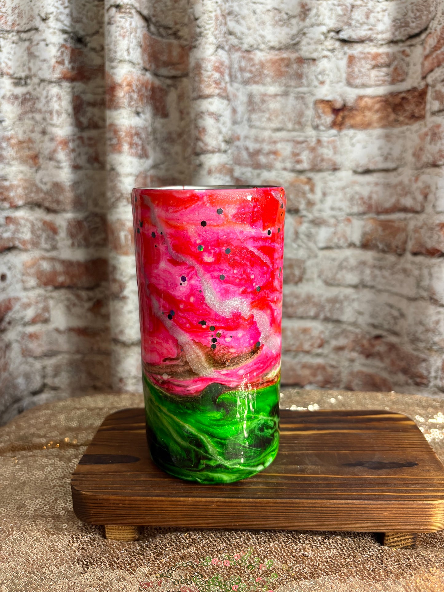 π One in a Melon β 12oz 4-in-1 Custom Can Cooler! π
