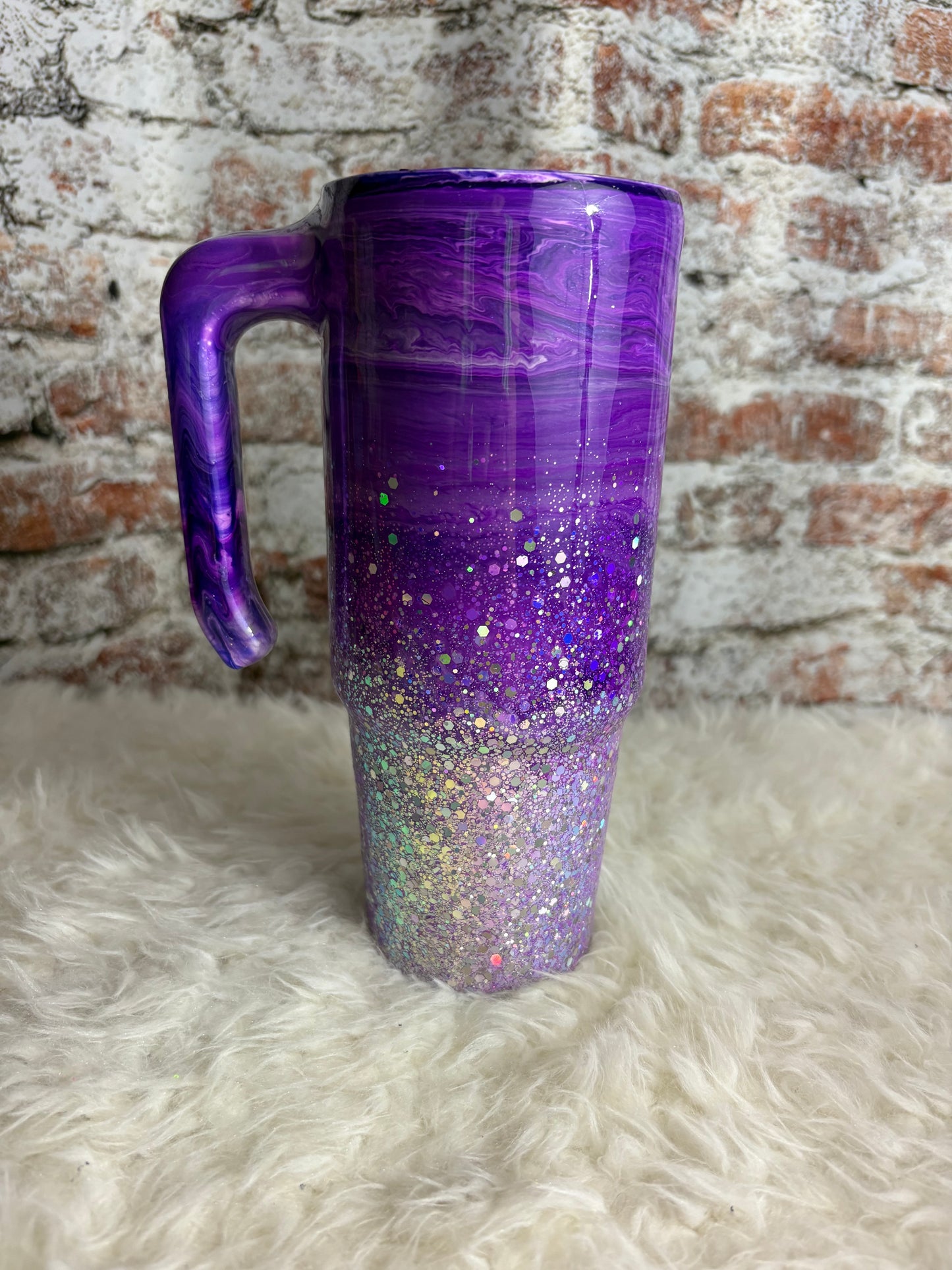 Purple swirl