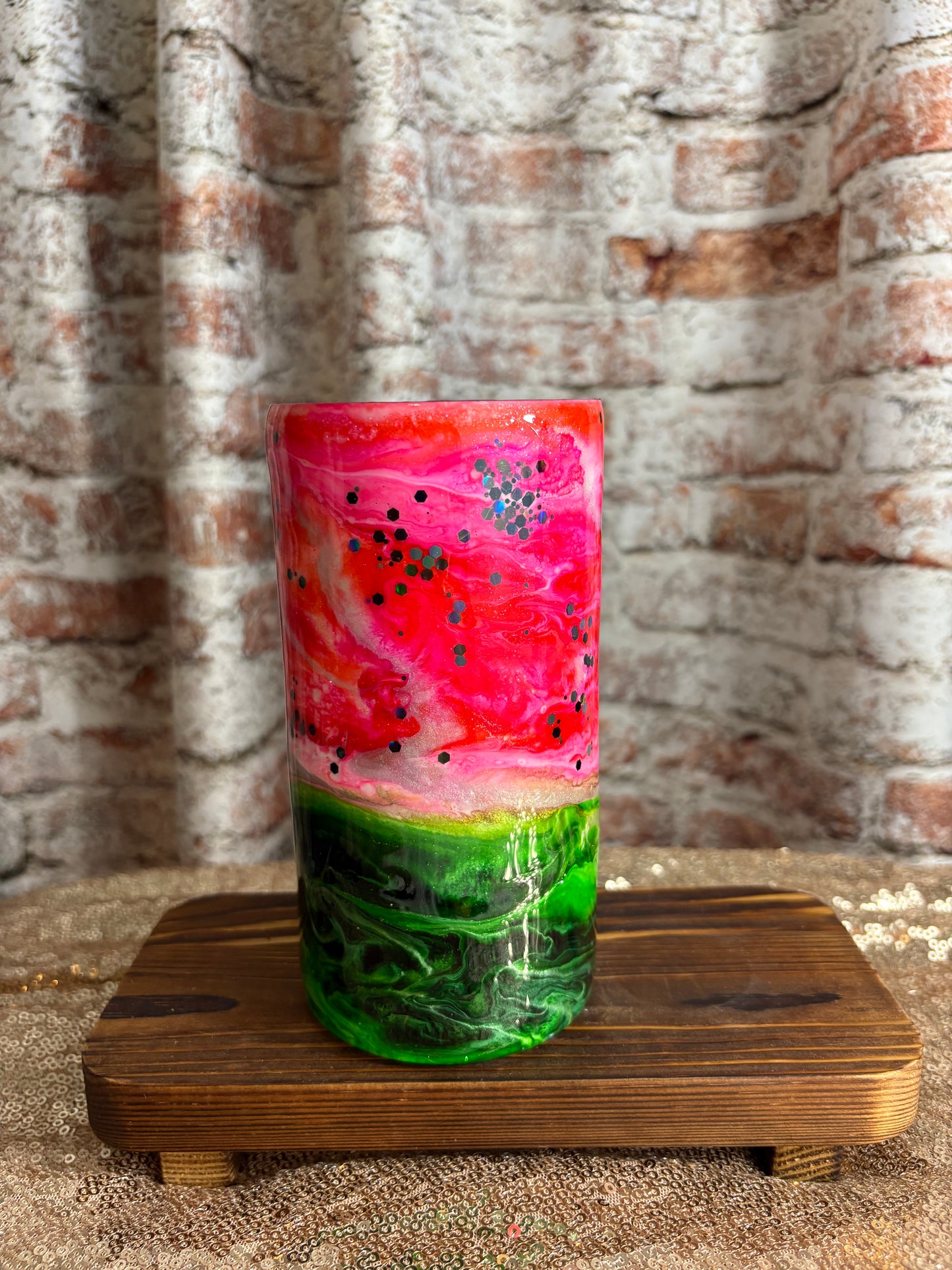π One in a Melon β 12oz 4-in-1 Custom Can Cooler! π