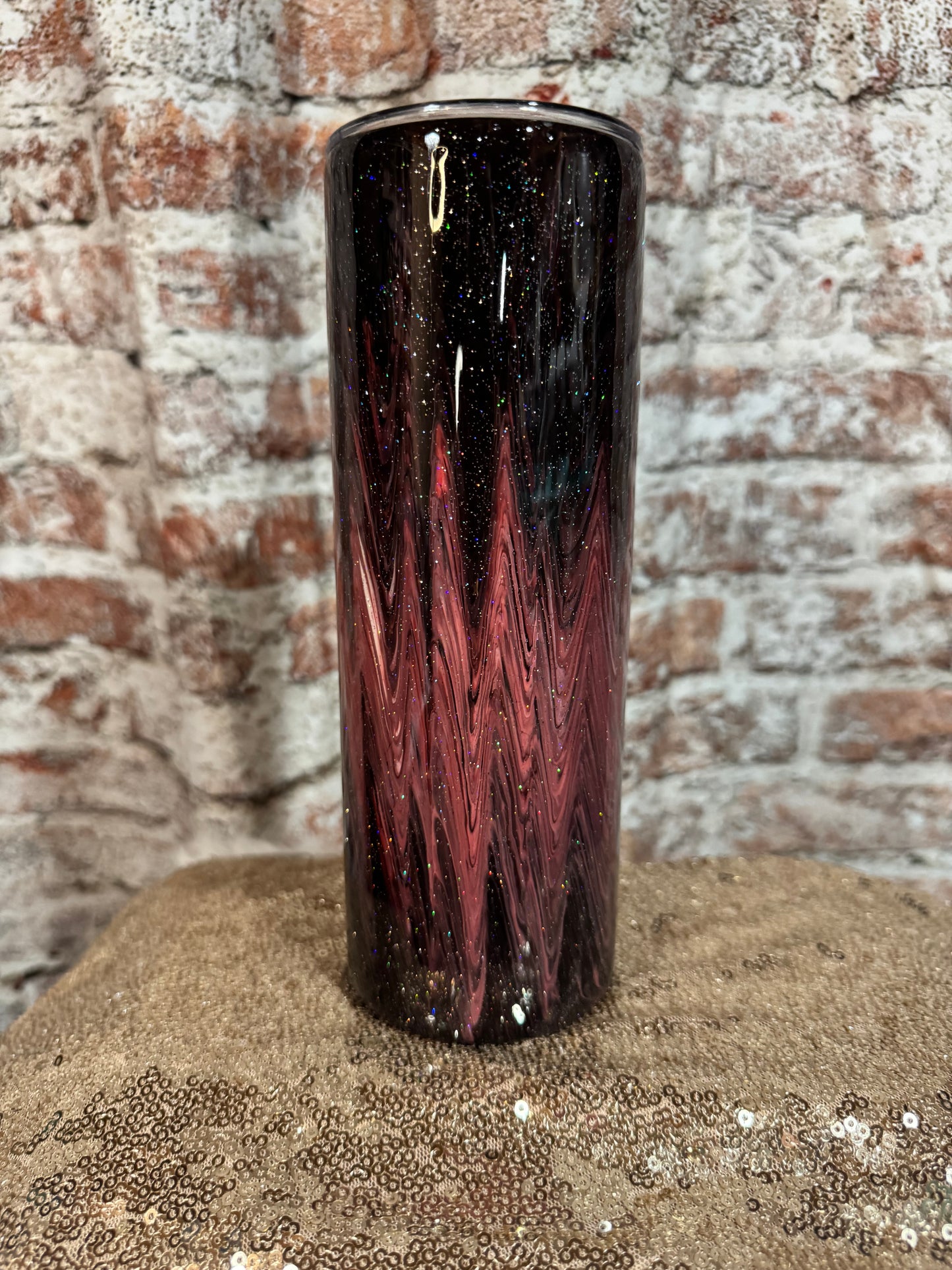 Pink and black bead method