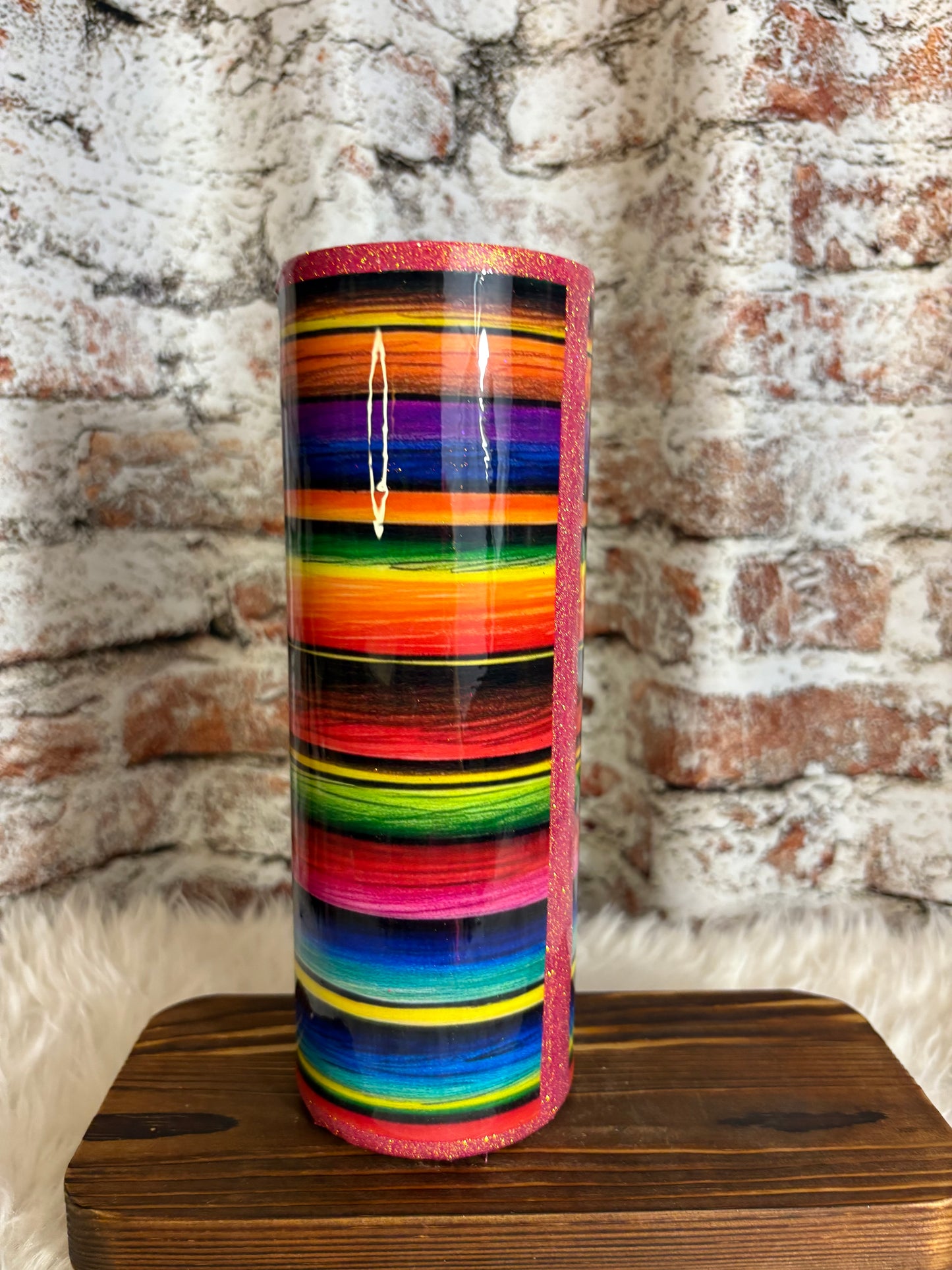 πβ¨ Serape Sunset Tumbler β 20oz | You Pick the Decal! ποΈ