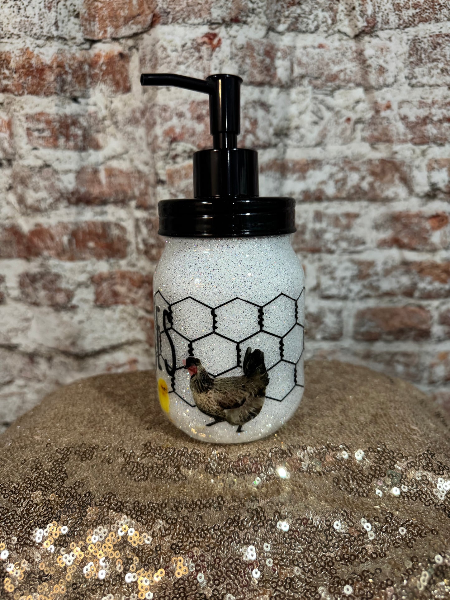 Chicken Dish soap dispenser