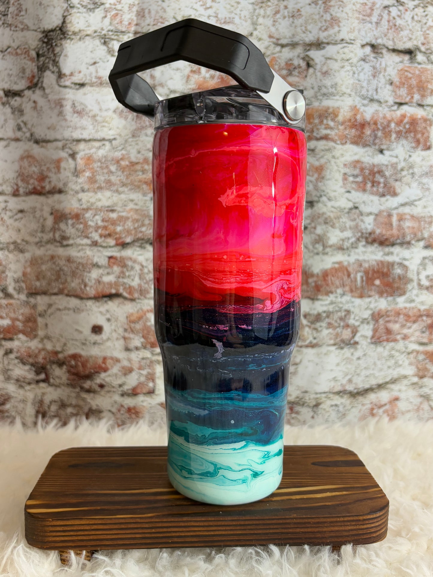 π
30 oz Sunset Beach Hydro Tumbler π