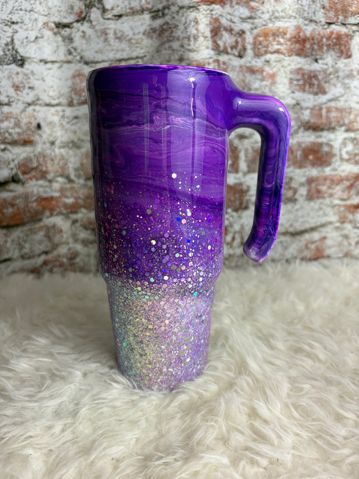 Purple swirl