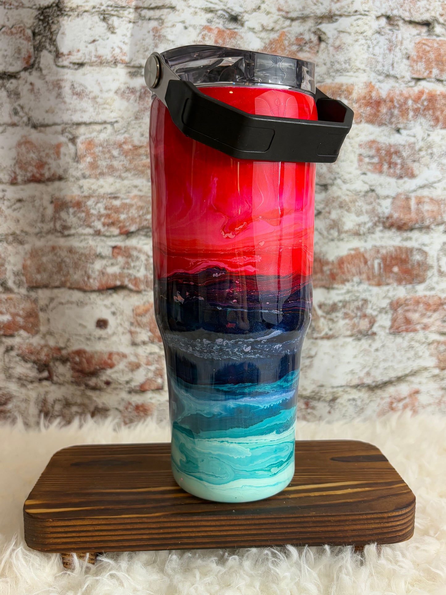 π
30 oz Sunset Beach Hydro Tumbler π