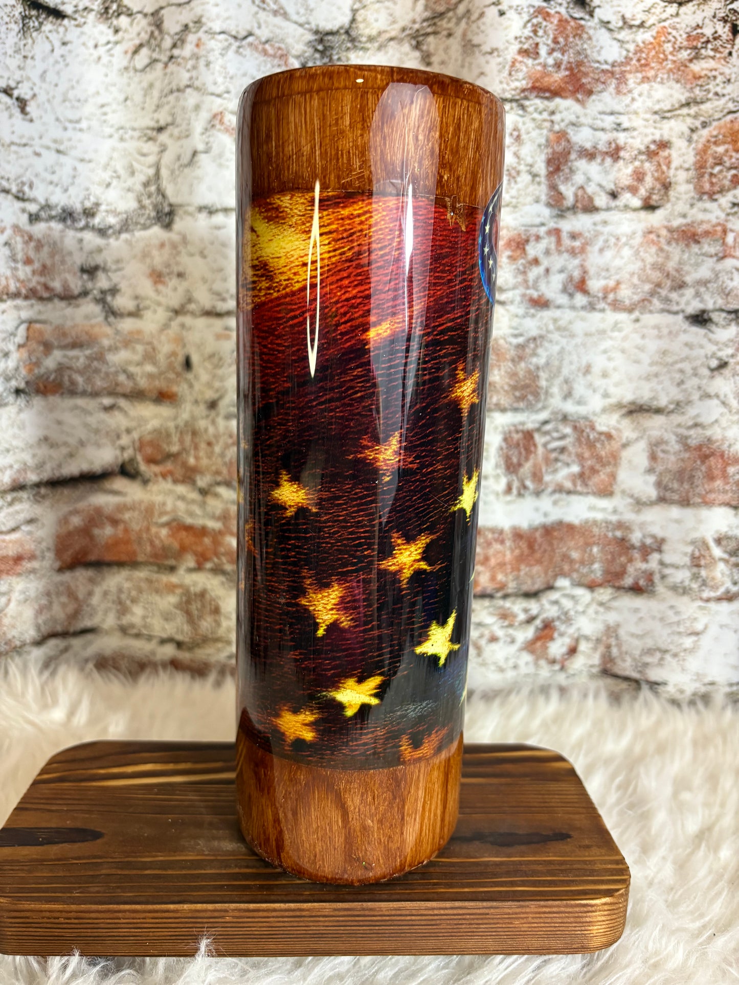 πΊπΈ Rustic Patriot 30oz Tumbler β Stars, Stripes & Southern Grit π€
