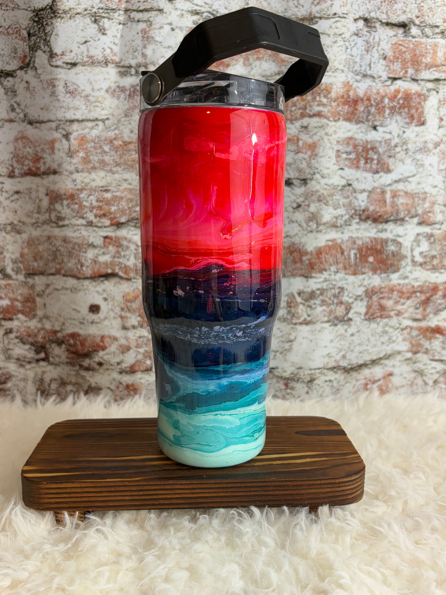 π
30 oz Sunset Beach Hydro Tumbler π