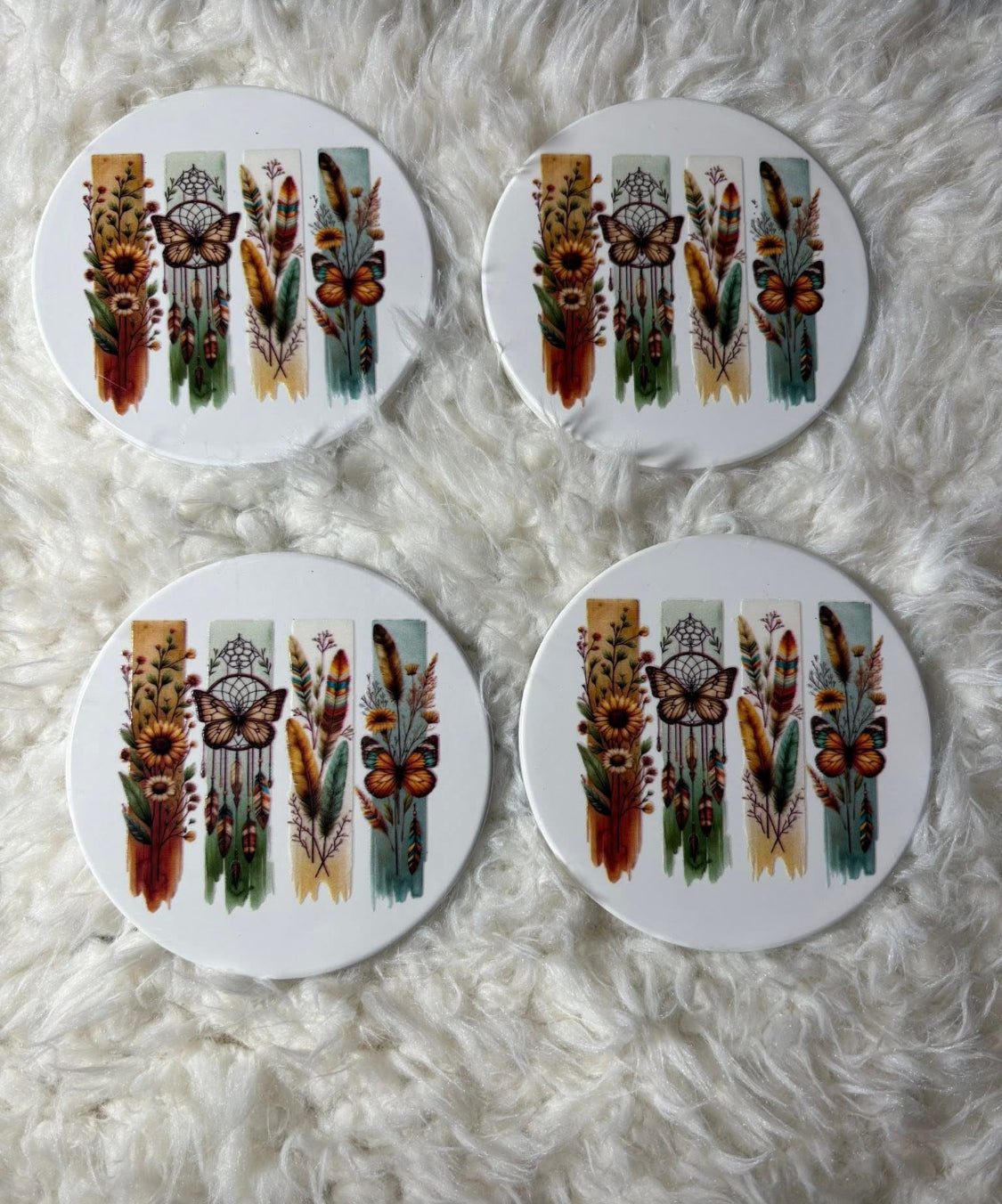 Dreamy Butterflies coaster set