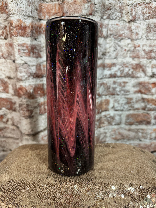 Pink and black bead method