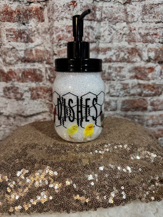 Chicken Dish soap dispenser