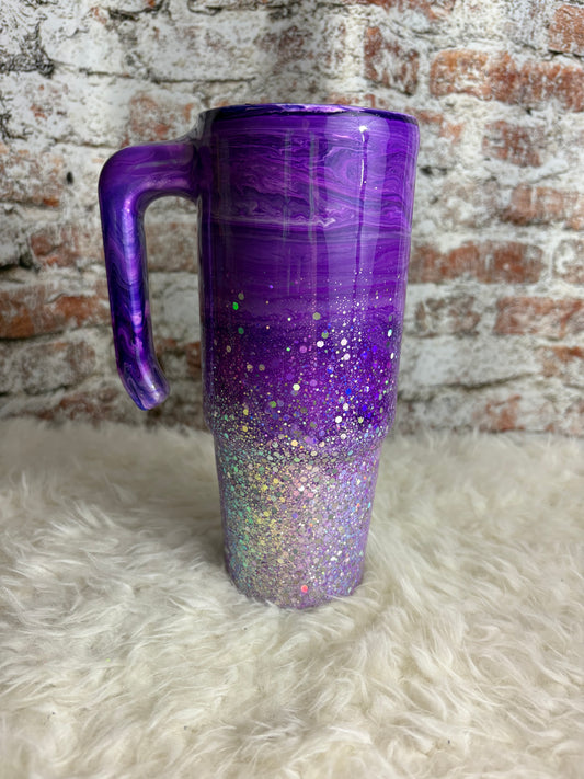 Purple swirl