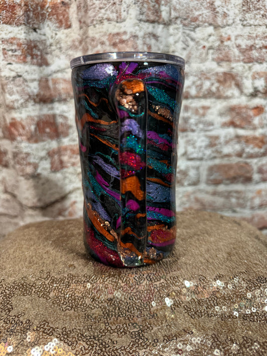 Copper mica swirl