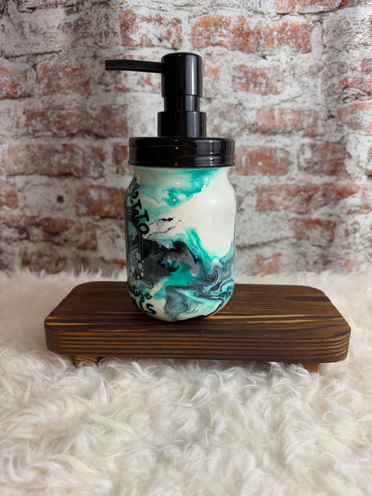 🧼 Quirky Clean Vibes – 16oz Soap Dispenser